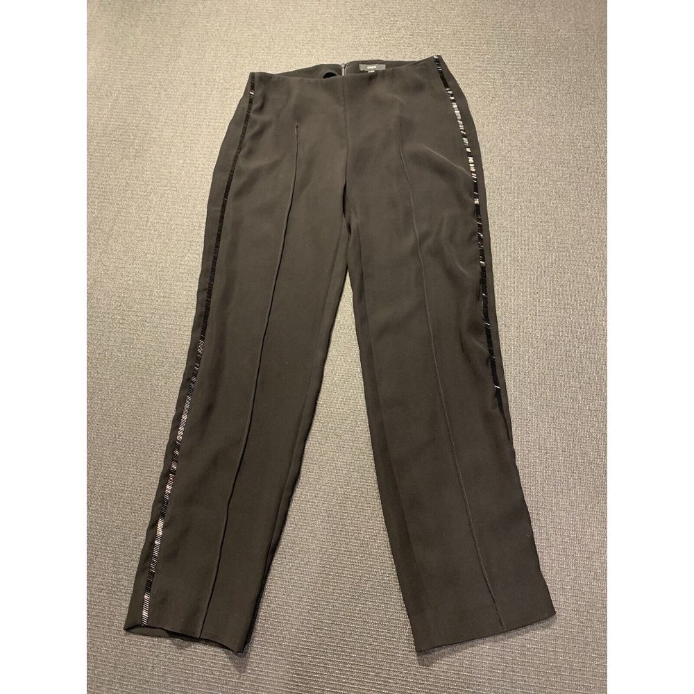 Drew Women's Black Pants with Side Beaded Detailing Size 2 - Picture 1 of 6